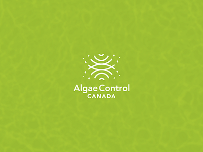 Algae Control - Canada algae branding business canada clean design flat green logo logo design minimal pond professional logo vector water waves