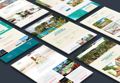 Resort Website Design ui ui design website design website designer wordpress