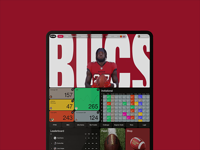 FFWS 3d analytics animation app bets betting calendar dashboard football game homepage interface ios ipad mobile news nft profile sport team