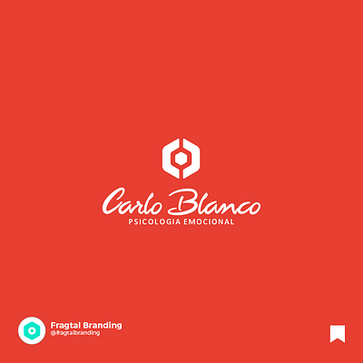 Logotype Carlo Blanco brand brand identity branding color design help hope humans logo logotype red vector