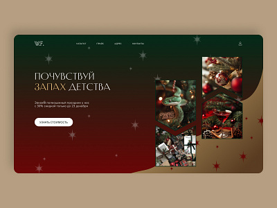 Website concept for a company organizing holidays. design graphic design ui ux