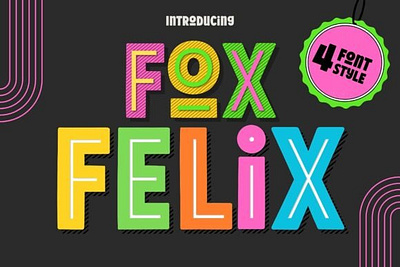 Fox felix font summer fonts