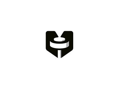 M and dumbbell logo brand branding design dumbbell elegant graphic design gym letter logo logo design logo designer logodesign logodesigner logotype m modern negative space sport