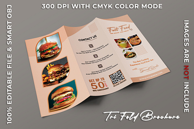 Restaurant Tri-Fold Brochure Design best trend brochure foodpormotion graphic design newdesign print design restaurant trifold