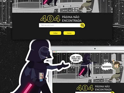 Error 404 404 darthvader dashboard ui error 404 illustration starwars ui vector webdesign