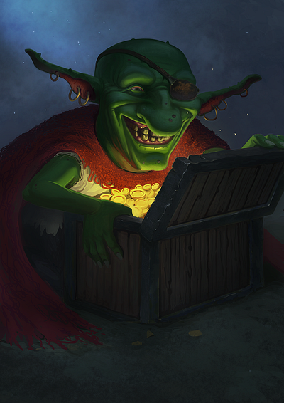 goblin art board game board game art character conceptart fantasy game game art illustration rpg