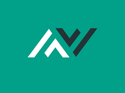 AW Logo Mark branding design identity identitydesign logo logodesign vector