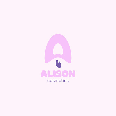 Alison Cosmetics for 30 days logo design challenge. 30daychallenge 30daylogochallenge daily logo design logo logo design logo1 logocore