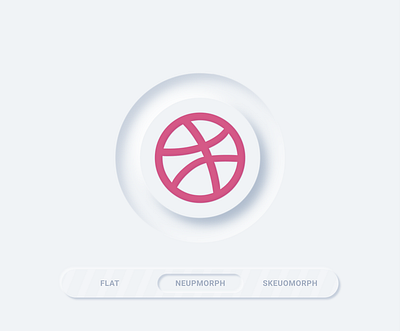 Neumorphism Dribbble button button design draft dribbble neumorphic neumorphism pinky