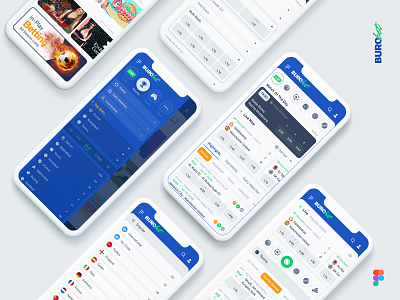 BuroBet | Sportsbook Platform bet betting mobile mobile app mobile ui sportsbook ui userexperience userinterface ux