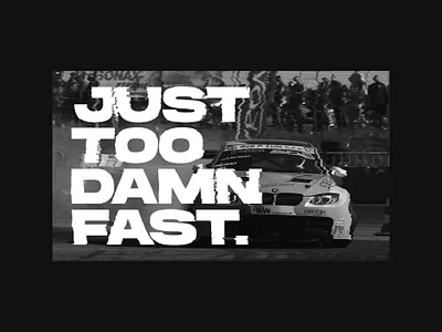 Bavarian black bmw branding glitch layout minimal pangram pangrampangram poster type typography white