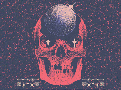 つづく aesthetic ai cartoon character design graphic design illustration skull space texture vector