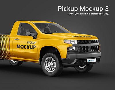 Chevrolet Silverado Pickup Mockup advertising campaign banner car chevrolet country mockup off road pickup pickup truck print psd ranch service stickers suv template vehicle wrap vinyl wrap wilderness wrapping