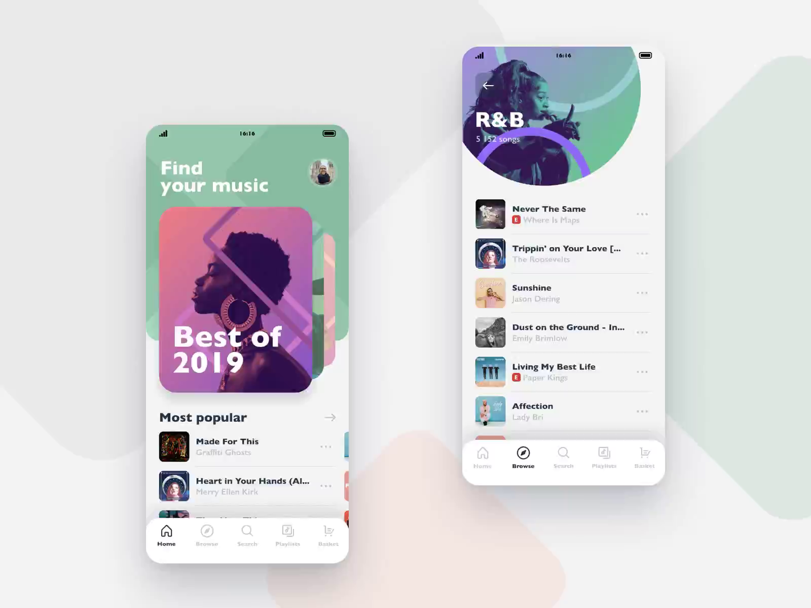 Example of Music marketplace