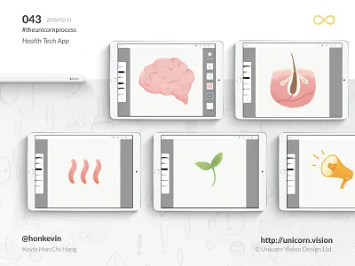 043 - Aroma Index Brand Imagery & Iconography adobe sketch branding flutter theunicornprocess unicornvision