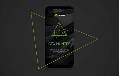 Hunted app augmented reality branding comics gaming convention graphics card gtx illustration information architecture invision lucca nvidia prototype typography ui user experience user interface ux