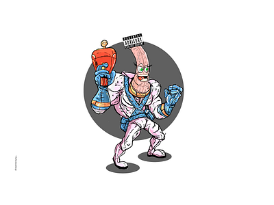 Earthworm Dck- TheMushroomDesign boceto characterdesign colorful design earthwormjim falo flat flat illustration flatdesign fun illustration ipad pixel procreate sketch themushroomdesign vector vectorart videogame