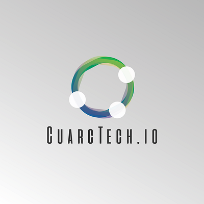 CuarcTech.io Logo artwork branding design flat icon illustration logo minimal vector