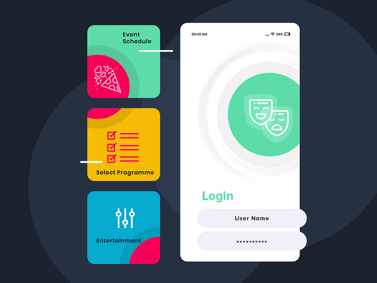 App Design for Event Management Platform by RP UXCollab on Dribbble