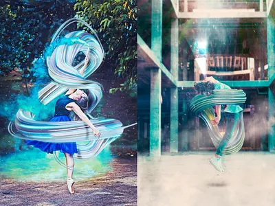 the swirl project: phase two part 2 cinema4d photoshop poster art