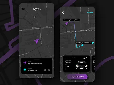 Taxi app app design car ride app taxi app uidesign ux design