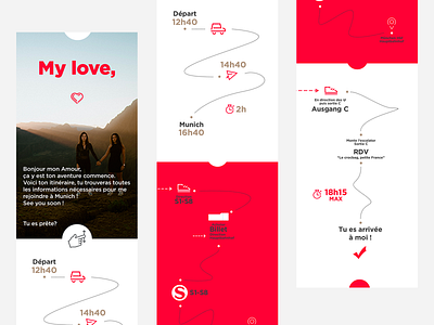 Love Itinerary - Happy Valentine day 3d clean dailyui dribbble challenge gradient illustration love love celebration lovecraft loveislove lovers minimalist skeuomorph skeuomorphic skeuomorphism travel ui uidesign valentine valentine day