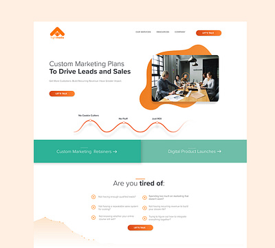 Website Design for a Creative Agency sketch ui ui design uiux ux vector website design website designer