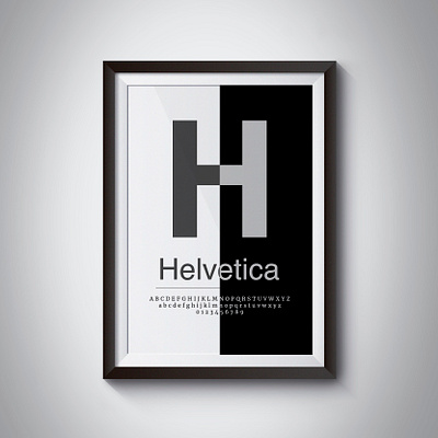 Conference Room Poster - Helvetica work