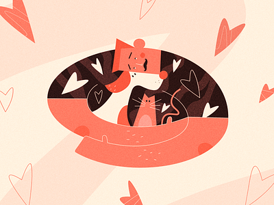 Equal Beings animal cat character design dog dribbble dribbbleweeklywarmup illustration people