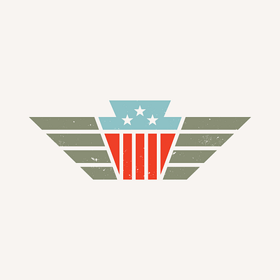 Tattered Flag | Brewery & Still Works Logo Icon america american army branding brewery flag icon icon design illustrator keystone logo logo design logodesign pa usa veteran