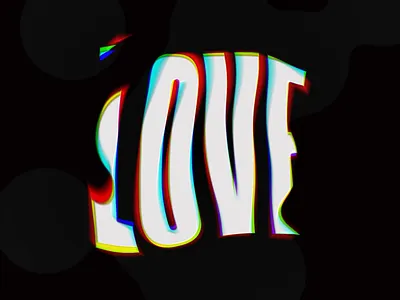 All you need is... after effects bubbles typography waves