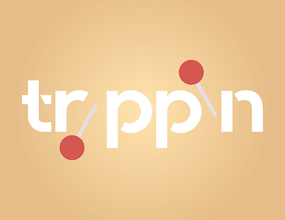 Trippin branding concept graphic design logo