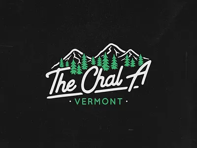 The Chal A cabin aframe aframecabin aframehouse app design apparel design cabin cabininthewoods cabinlife commission handdrawn logo mountains vermont wild