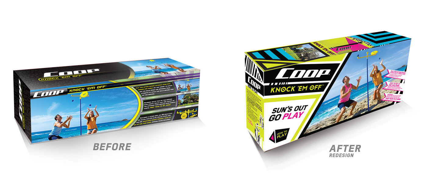 Coop - Outdoor Games for Beach and Backyard: Redesign