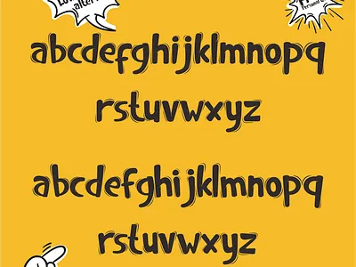 Best in class font design handletter handlettering illustration vector