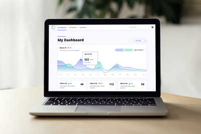 Metrics Dashboard Web App buttons cards dashboard hover material design metrics tags ui ui design uiux user experience ux ux design web app web app design web application