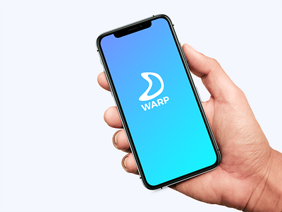 Warp Mockup app branding icon logo ui web