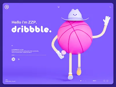 hello,dribbble！ animation illustration logo typography ux vector website