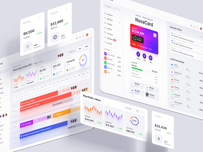 Eclipse - Figma dashboard UI kit for data design web apps desktop