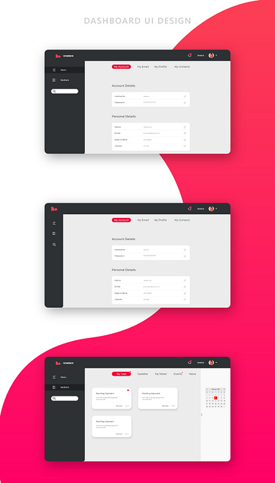 Dashboard UI dashboad dashboard design dashboard ui design designoftheday dribble illustration logo ui uiux