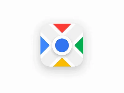 Google Maps animation flag google maps minimal motion