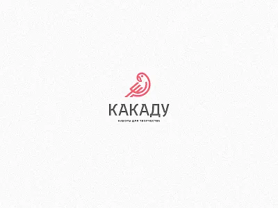 Cockatoo #2 brending design kakadu logo popugay ptitsa strict