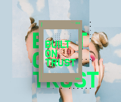 Show&Go2020™ 033 | BUILT ON TRUST adobe digital illustrator photoshop poster posterdesign type type art web