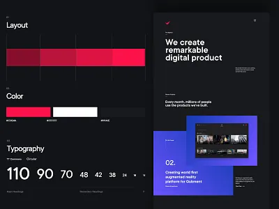 QuadAngles ( details ) design minimal typography ui ui design ux ux design web design website wordpress