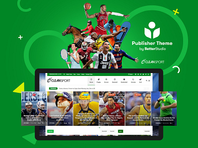 News Sport_Publisher Theme company content design magazine news news design publisher typography ui ux web website