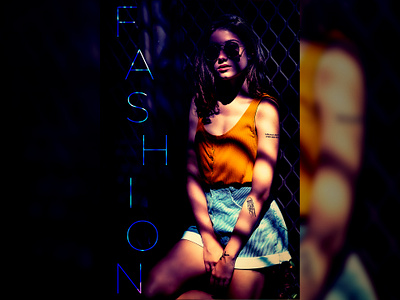 Fashion branding design flat illustration typography ux web