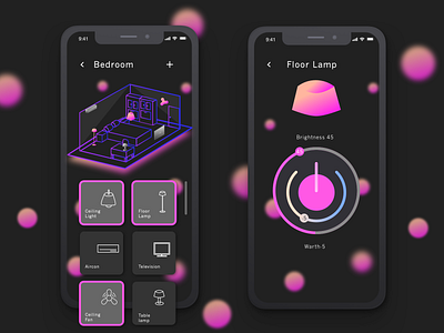 Daily ui 007 - Settings daily 100 challenge dailyui dark mode inspiration lights room settings