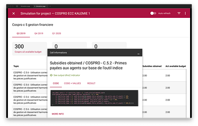 Hesabu - Health indicators computing engine material design webapp