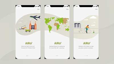 Air Pollution Data Quality App air mobile mobile app pollution xd design xddailychallenge