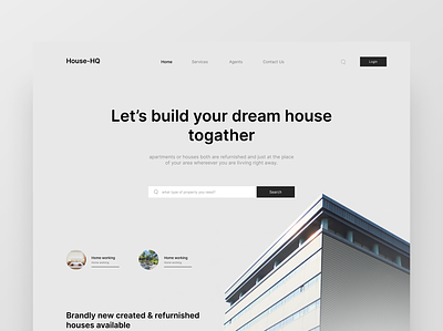 Property buy/sell web-concept 2022 concept idea illustration mansoor page ui unlikeothers ux webdesign